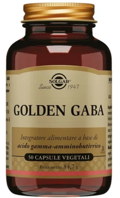 Solgar Golden Gaba 50 Capsule Vegetali