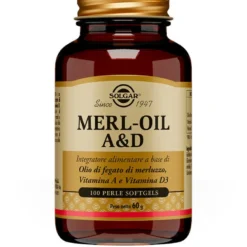 Solgar Merl Oil A&D integratore alimentare 100 Perle Softgel