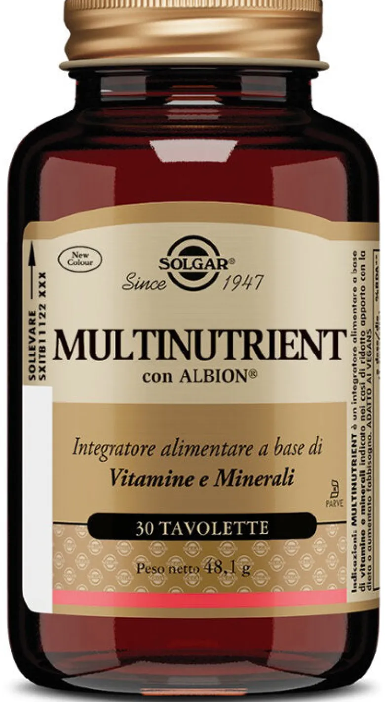 Solgar Multinutrient 30 tavolette