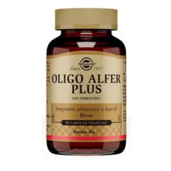 Solgar Oligo Alfter Plus integratore alimentare a base di ferro 90 capsule