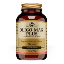 Solgar Oligo Mag Plus 100 Tavolette: Integratore Magnesio