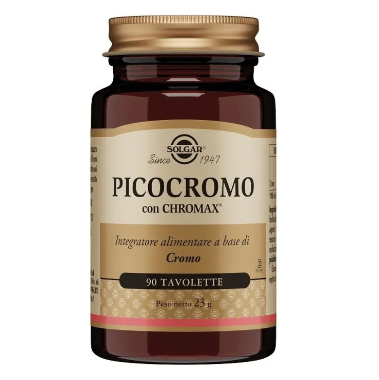 Solgar Picocromo integratore alimentare 90 tavolette