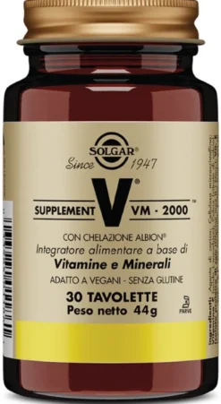 Solgar Supplement Vm 2000 30 Tavolette