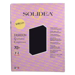 Solidea Babylon Collant in fantasia 70 denari colore Moka Taglia L 1 paio