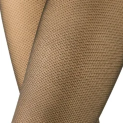Solidea Brigitte Micro Rete Calze Autoreggenti 70 denari colore bronze Taglia ML 1 paio