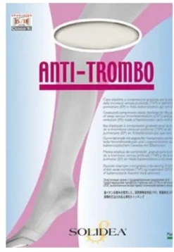 Solidea Calza Anti-trombo colore Bianco taglia S