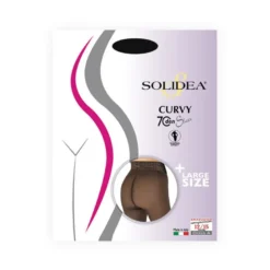 Solidea Curvy Collant Velato 70 denari colore Nero Taglia S 1 paio