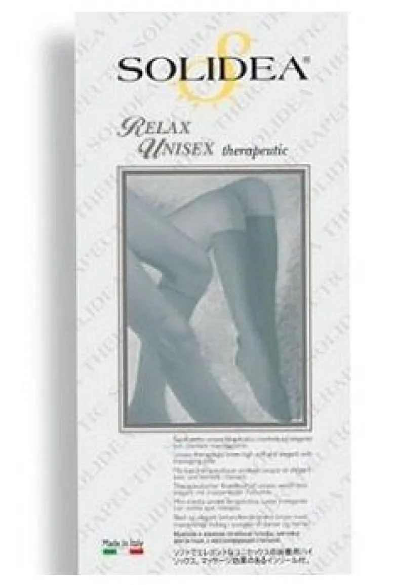 Solidea Gambaletto Relax Unisex CL2 Punta Aperta Blu Scuro Taglia XL