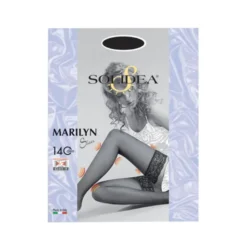 Solidea Marilyn Calze Autoreggenti 140 denari colore Visone Taglia S 1 paio