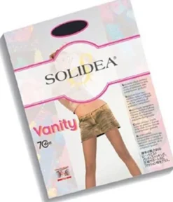 Solidea Vanity Collant Velato 70 denari colore Camel Taglia L 1 paio