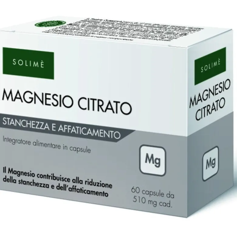 Solimè Magnesio Citrato Bibasico 60 Capsule