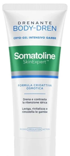 Somatoline Skin Expert Body-Dren Cryo Gel Intensivo Gambe 200ml