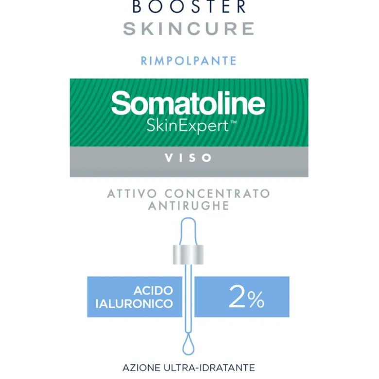Somatoline SkinExpert Skincure Booster Antirughe Acido Ialuronico 30ml