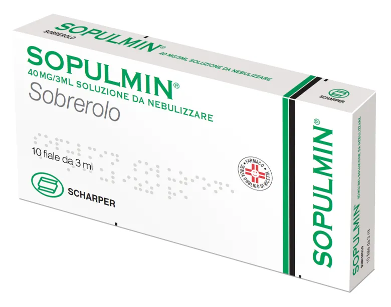 Sopulmin 40 Mg/3 ml Soluzione da Nebulizzare 10 Fiale 3 ml
