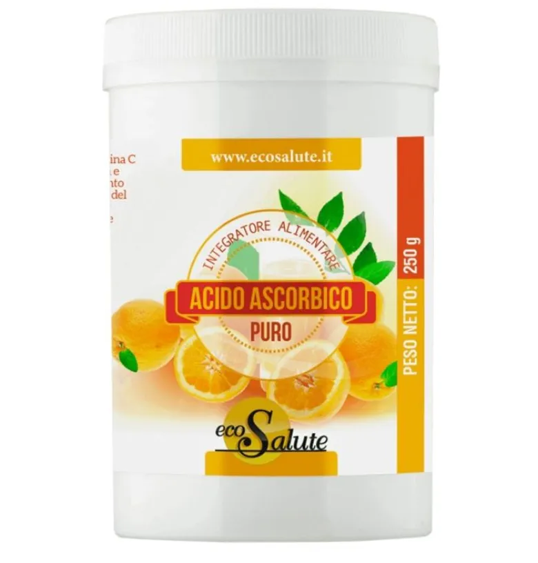 Spazio Ecosalute Acido Ascorbico Puro integratore alimentare 250g