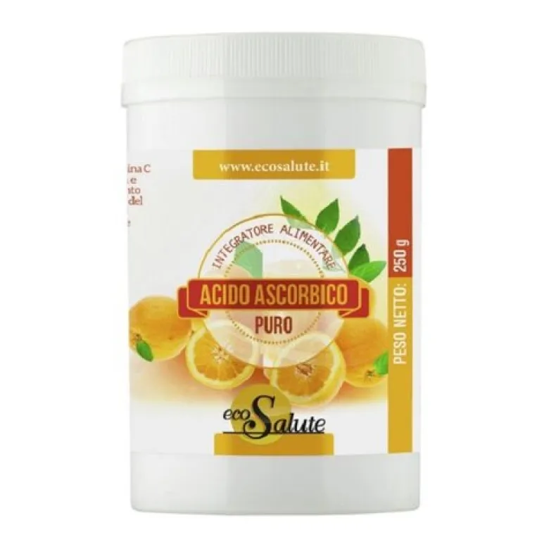 Spazio Ecosalute Acido Ascorbico Puro integratore alimentare 250g