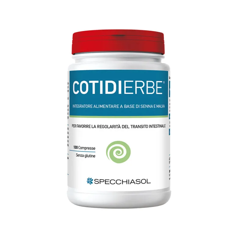 Specchiasol Cotidierbe per la regolarità del transito intestinale 100 compresse