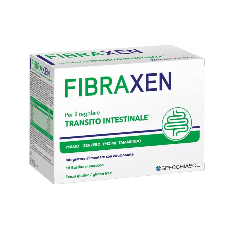 Specchiasol Fibraxen per il regolare transito intestinale 18 bustine