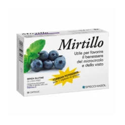 Specchiasol Mirtillo benessere microcircolo formula potenziata da 30 capsule