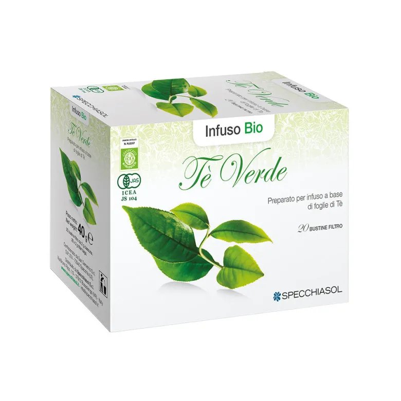 Specchiasol Tisana Te Verde Bio 20 bustine
