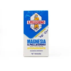 S.Pellegrino Magnesia stitichezza occasionale 45% polvere effervescente 100g gusto limone