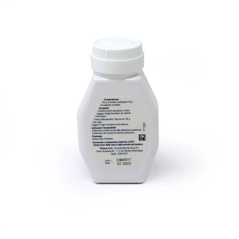 S.Pellegrino Magnesia stitichezza occasionale 45% polvere effervescente 100g gusto limone