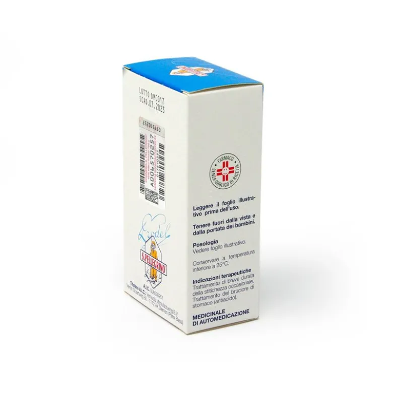 S.Pellegrino Magnesia stitichezza occasionale 45% polvere effervescente 100g gusto limone
