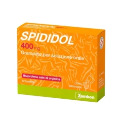 Spididol 400mg soluzione orale gusto albicocca 12 bustine