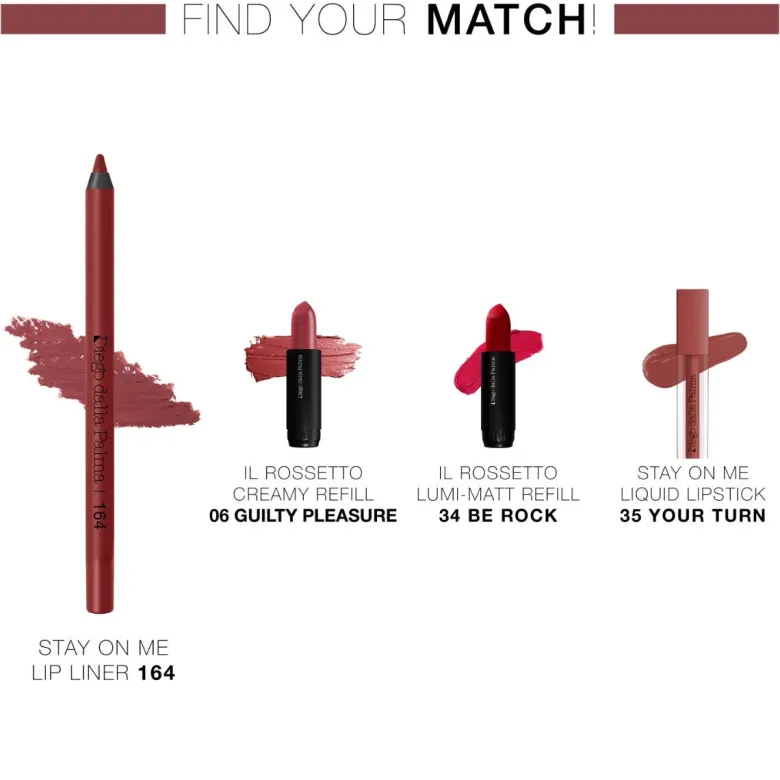 Stay On Me Lip Liner 164 Marsala