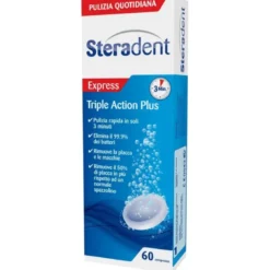 Steradent Triple Action Plus 60 Compresse