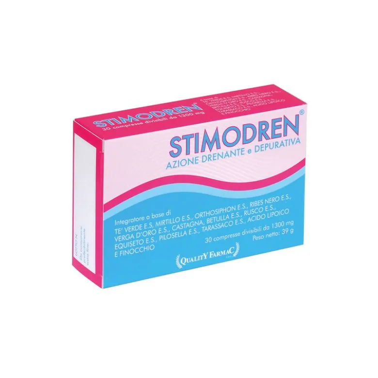 Stimodren drenante e depurativo 30 compresse