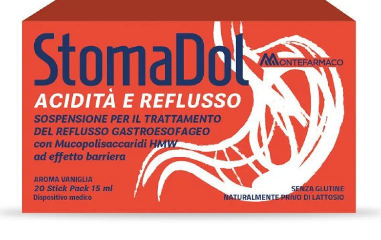 Stomadol Acidità e Reflusso Aroma Vaniglia 20x15ml