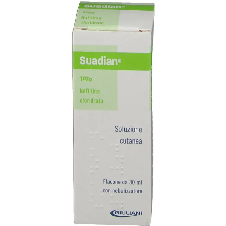 Suadian 10mg/ml Naftifina cloridrato soluzione cutanea 30ml