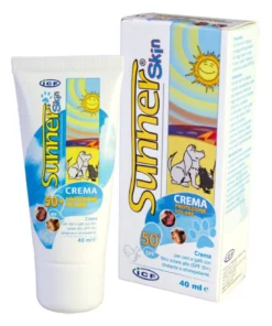 Sunnerskin protezione solare SPF50 idrata e protegge la cute di cani e gatti 40ml