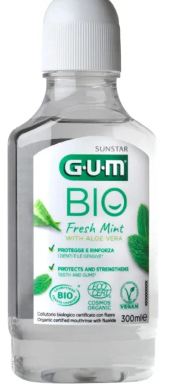 Sunstar Gum Bio Collutorio Fresh Mint Con Aloe Vera 300ml