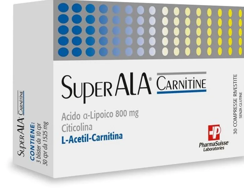 SuperALA Carnitine 30 Compresse