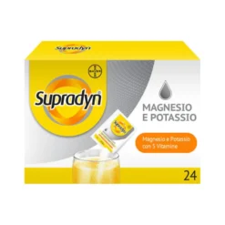 Supradyn Magnesio e Potassio Integratore sport con Vitamine B Vitamina C e Minerali 24 Bustine Eff