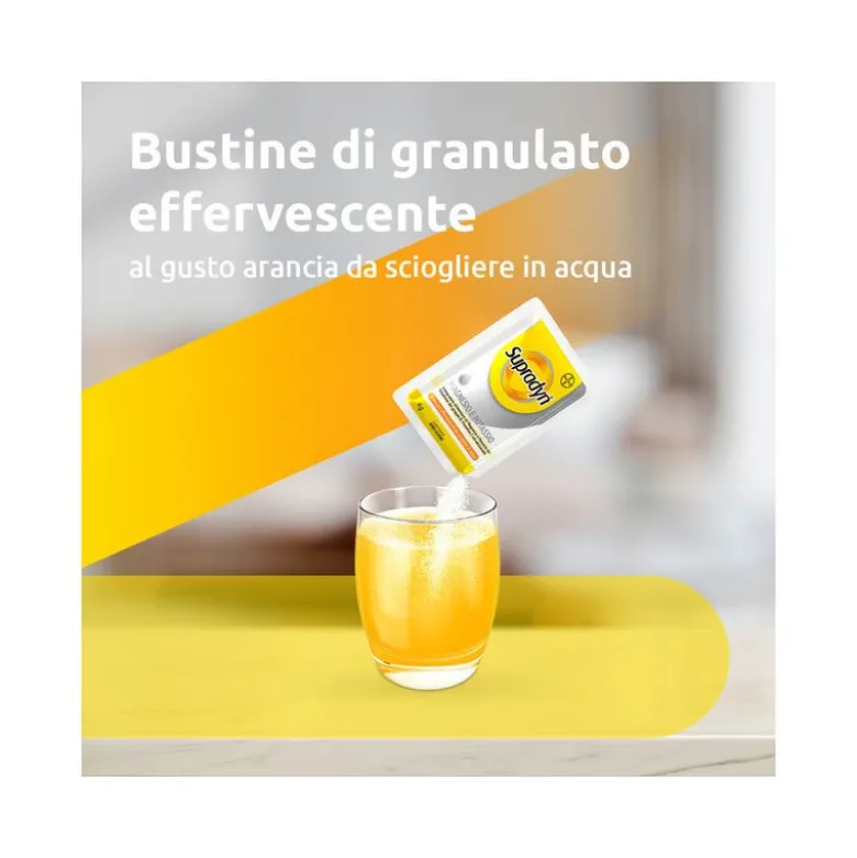 Supradyn Magnesio e Potassio Integratore sport con Vitamine B Vitamina C e Minerali 24 Bustine Eff