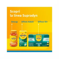 Supradyn Ricarica 50+ Integratore Vitamine e Minerali con Antiossidanti 30 Compresse Rivestite