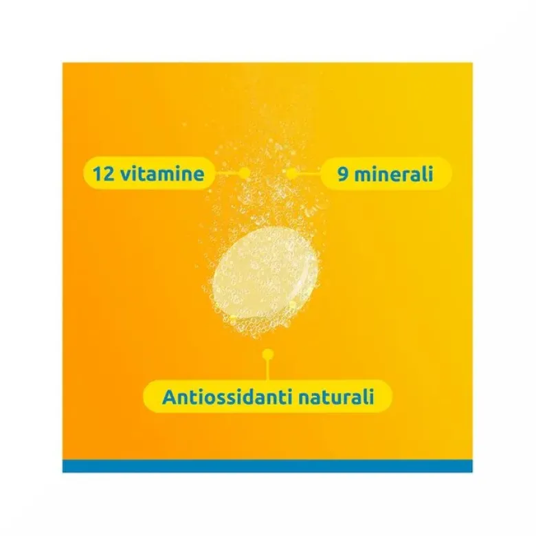 Supradyn Ricarica 50+ Integratore Vitamine e Minerali con Antiossidanti 15 Compresse Effervescenti