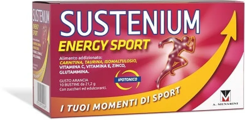 Sustenium Energy Sport 10 Bustine