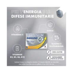 Sustenium immuno 14 bustine gusto Arancia