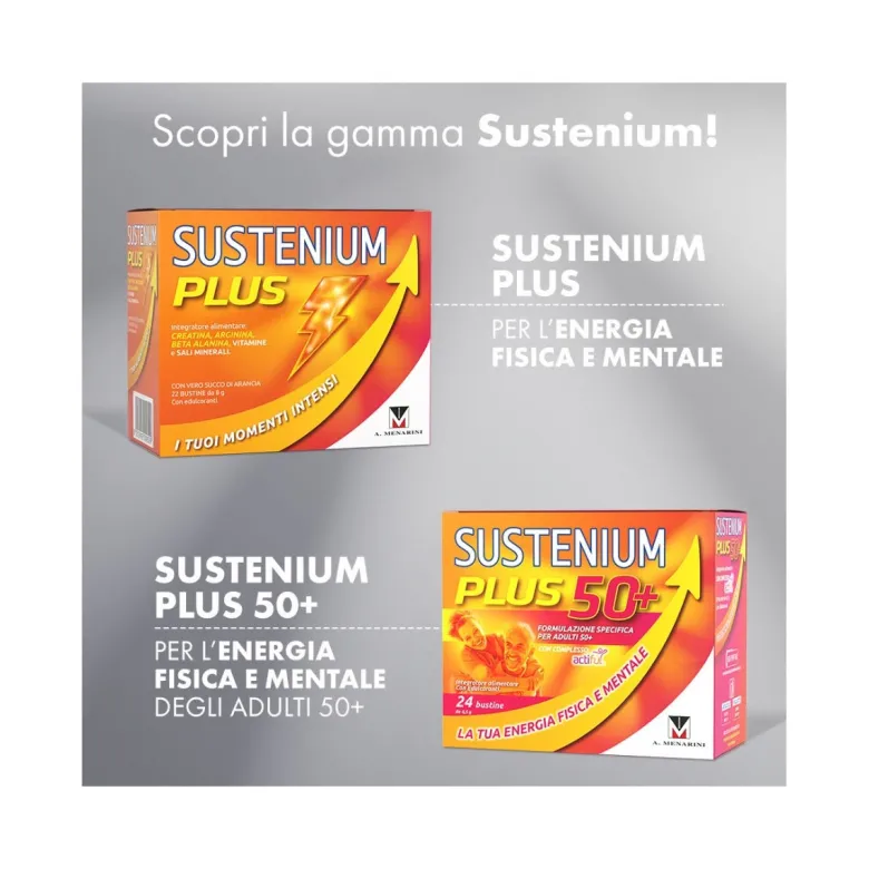 Sustenium immuno 14 bustine gusto Arancia