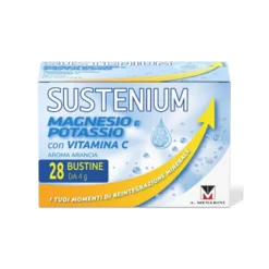 Sustenium Magnesio e Potassio Gusto Arancia 28 bustine