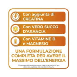 Sustenium Plus Intensive Formula energia e vitalità 12 bustine con succo d'arancia