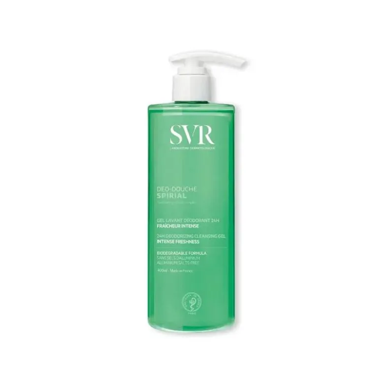 SVR Spiral Déo Douche Gel Detergente Deodorante 400ml