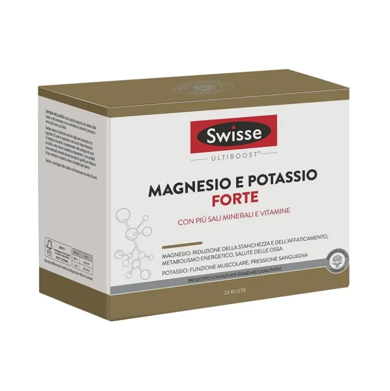 Swisse Magnesio e Potassio Forte 24 buste