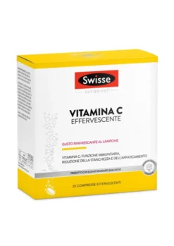 Swisse Vitamina c per il sistema immunitario 20 compresse effervescenti gusto lampone