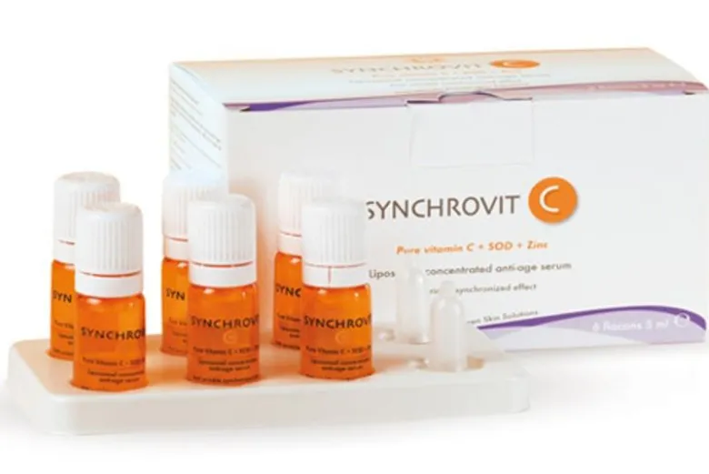 SYNCHROVIT C 6 flaconi anti rughe da 5 ml