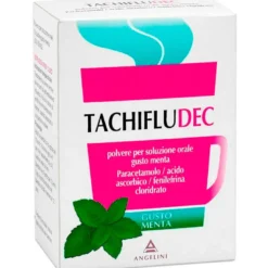 Tachifludec Raffreddore ed Influenza 10 Bustine gusto Menta